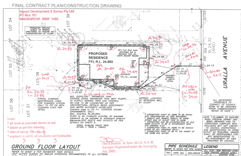 work as-executed-survey